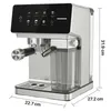 Heinner HEM-LK20DMLK, Espresso kávovar, 1,6 l, Mletá káva, Náhled obrázku produktu 4