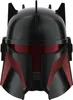 A front view of a black and red Star Wars helmet. Anteprima dell’immagine prodotto