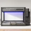 MODFU Manželská postel 140x200 Patrová postel s ochrannou Náhled obrázku produktu 2