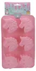 A pink silicone muffin mold with six unicorn-shaped cavities, presented in its packaging. Náhled obrázku produktu