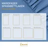 Lavea® Spannbettlaken 120x200 cm, Mikrofaser Spannbetttuch Produktbild-Vorschau 5