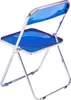 A single folding chair is shown against a white background. Podgląd zdjęcia produktu