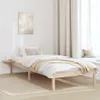 vidaXL Rám postele přírodní 80 x 200 cm z masivního Náhled obrázku produktu 2