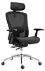 MARK ADLER Expert 5.3 Black Mesh Swivel Chair Voir les images du produit 2