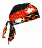 Bandana Cap Flame Eagle + Skull, Kopftuch mit Totenkopf + Produktbild-Vorschau 1