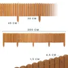 Woodygift Beeteinfassung Holz Rollzaun Gartenzaun Produktbild-Vorschau 4