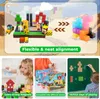 Blocs de construction magnétiques,100 pièces de blocs de Voir les images du produit 5