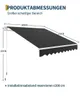Markise Balkon 300 x 250 cm, Beschattung Terrasse & Balkon, Produktbild-Vorschau 2