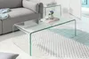 Table basse 100 cm en verre, design moderne, pour salon - Voir les images du produit 4