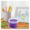 SES Creative 15044 Lila Slime im Becher 140g - Leuchtender Produktbild-Vorschau 4