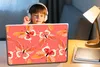 MuchoWow® Laptop Aufkleber Sticker Cover Schmetterlinge - Produktbild-Vorschau 3