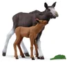 schleich® WILD LIFE 42629 Vache d'élan avec veau Voir les images du produit 10