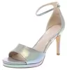 Buffalo Ronja  Sandalette Metallic Produktbild-Vorschau 14