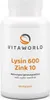 vitaworld Lysin 600 Zink 10 Kapseln, 120 St. Kapseln Produktbild-Vorschau 1
