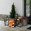 Kondela Kovová lucerna Elijar Typ 1 32,5 cm - černá Náhled obrázku produktu 8