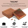 Halma Reisespiel – klassisches Strategiespiel im Produktbild-Vorschau 4