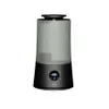 A black and gray ultrasonic humidifier with a digital display. Podgląd zdjęcia produktu