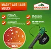 GARDEBRUK® Elektro Laubsauger 3 in 1 3000W Schultergurt Produktbild-Vorschau 6