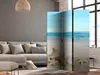 3-teiliger Einseitiger Vlies Paravent - Blue Calm 135x172 Produktbild-Vorschau 2