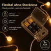 Guirlande lumineuse LED blanc chaud 6 m – 40 boules, à Voir les images du produit 5