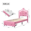 INONEFT Kinderbett Prinzessinnenbett 90x200 cm, Polsterbett Produktbild-Vorschau 6