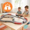 Malplay Autorennbahn 300 cm, 2 Rennwagen 1:43 mit LED, USB, Produktbild-Vorschau 5