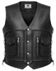 Command attention mit einer preiswerten Premium-Kalbsleder-Motorradweste. Für moderne Fahrer: perfekte Balance aus Stil & Funktion. Fahren Sie mit Selbstvertrauen und Eleganz von German Wear. Produktbild-Vorschau