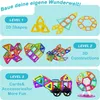 Magnetische Bausteine 120 Teile Magnetspielzeug Kinder Produktbild-Vorschau 4