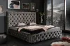 riess-ambiente Design Doppelbett PARIS 180x200cm grau olive Produktbild-Vorschau 4
