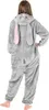 Pigiama Onesie Kigurumi Costume Travestimento Coniglio Anteprima dell’immagine prodotto 11