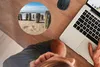 MuchoWow® Mauspad Mousepad Sand - Strand - Pfahl - Wasser - Produktbild-Vorschau 3