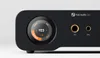 Close-up of the front panel of a black Fosi Audio ZH3 DAC/headphone amplifier. Produktbild-Vorschau