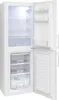 An open white refrigerator with its freezer compartment visible. Produktbild-Vorschau