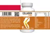 A product shot of a bottle of supplements with its label prominently displayed, featuring nutritional information and product branding. Náhľad obrázku produktu