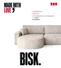 BroMARKT Ecksofa BISK Schlaffunktion Bettkasten L-Form Produktbild-Vorschau 3