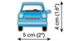 COBI CARS Youngtimer Trabant 601 72kl 24539 Voir les images du produit 22