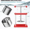 Wiltec Obstpresse 6L Weinpresse aus Stahl Edelstahlkorb Produktbild-Vorschau 8
