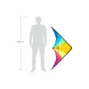 Cerf-volant HQ Delta Hawk Neon-Rainbow 146 cm Speed & Power Voir les images du produit 4