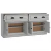 Sideboards 2 Stk. Grau Sonoma Holzwerkstoff , Kommoden Produktbild-Vorschau 6