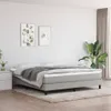vidaXL Box spring bed frame light grey 180x200 cm fabric Náhled obrázku produktu 2