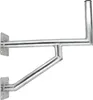 PremiumX 60cm Wandhalter Aluminium zwei Wandplatten SAT Produktbild-Vorschau 1