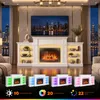 CHEMINÉE LEADZM avec flammes LED, cheminée électrique avec Voir les images du produit 2