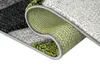 Teppich modern Teppich Wohnzimmer Wellen grün grau schwarz Produktbild-Vorschau 5