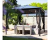 Sojag Aluminium Pavillon Verona aus Metall Gartenpavillon Produktbild-Vorschau 7