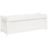 vidaXL Fioriera bianca 90x31x31 cm in legno di pino Anteprima dell’immagine prodotto 1