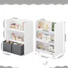 WOLTU Kinderregal beweglich, 2in1 Bücherregal, zweiseitiger Produktbild-Vorschau 3