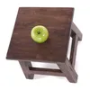 Fusshocker PALO | 27x26cm (HxB), rustikaler Holzhocker Produktbild-Vorschau 4