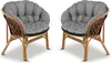 Set di cuscini da giardino per panchina 122x40 cm + 190x40 Anteprima dell’immagine prodotto 7