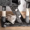 Pawhut Katzenbaum Kratzbaum Kletterbaum deckenhoch Produktbild-Vorschau 8