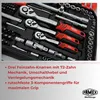 FAMEX 555-50 Steckschlüsselsatz 219-tlg, 1/4" und 1/2" CR-V Produktbild-Vorschau 3